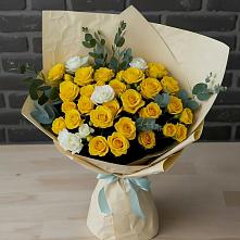 Букет цветов из:  Розы #REPLACE_PRED# Приозерске