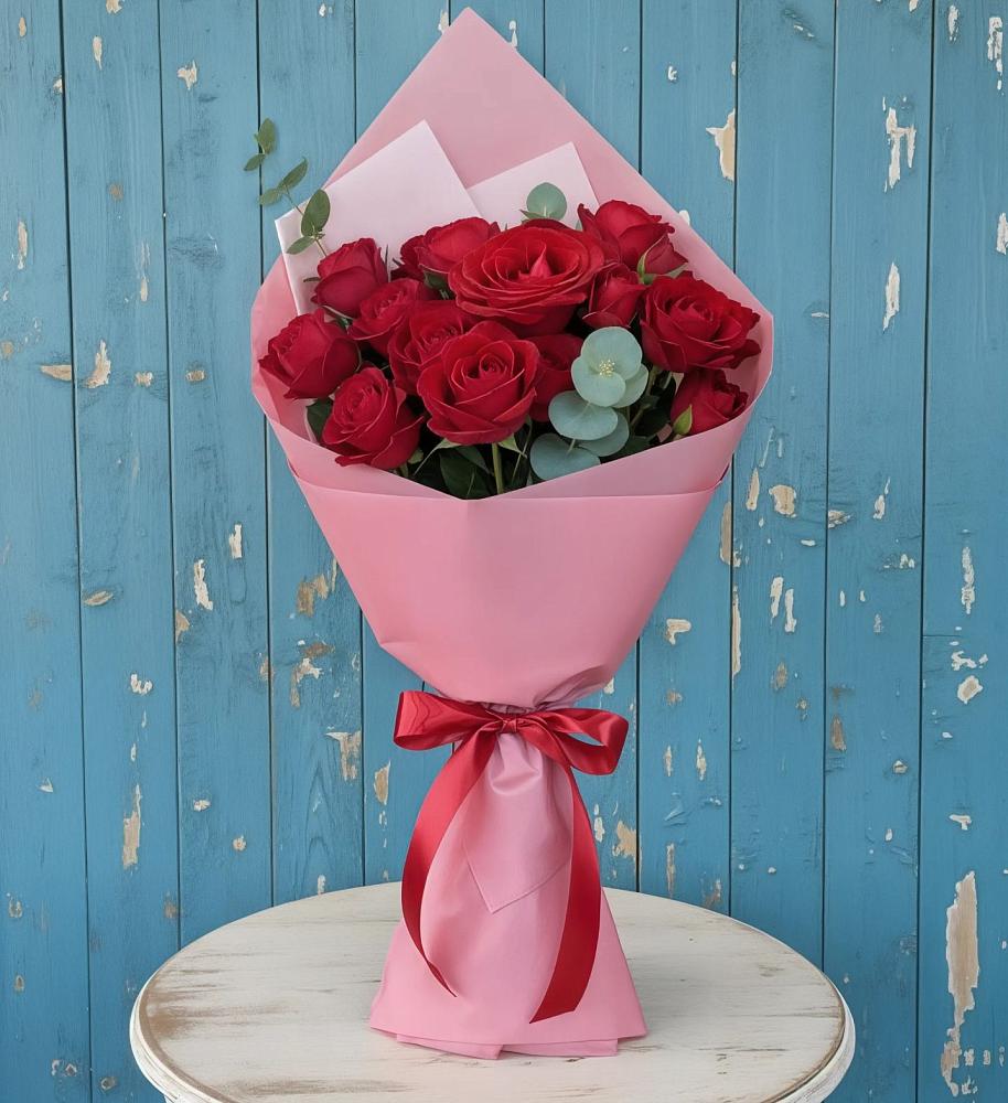 Букет цветов из: Розы в Приозерске