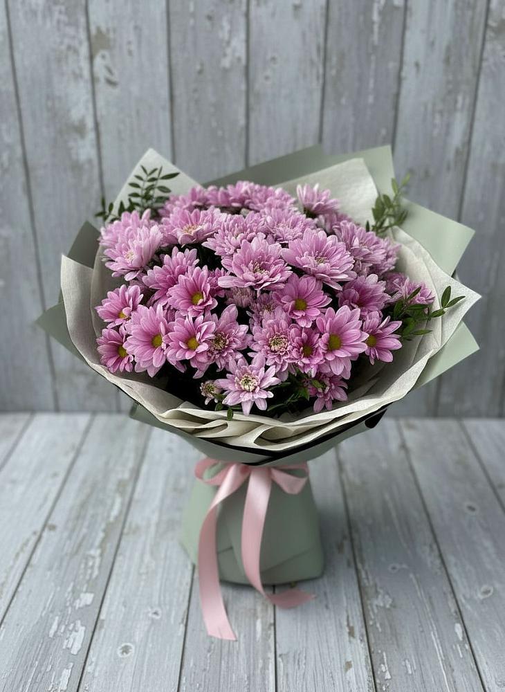 Букет цветов из: Хризантемы в Приозерске