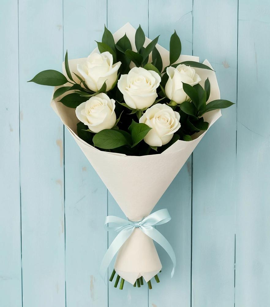 Букет цветов из: Розы в Приозерске