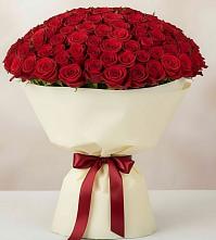 Букет 101 Красная роза Милано #REPLACE_PRED# Приозерске