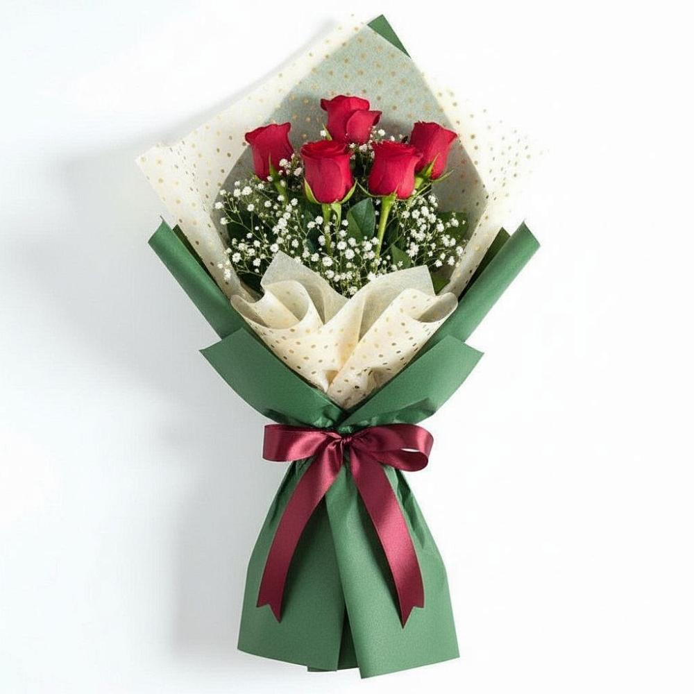 Букет цветов из: Розы в Приозерске