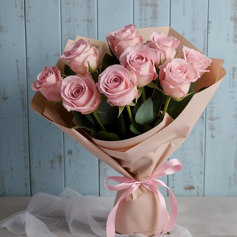 Букет цветов из: Розы в Приозерске