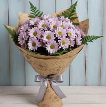 Букет цветов из:  Хризантемы #REPLACE_PRED# Приозерске