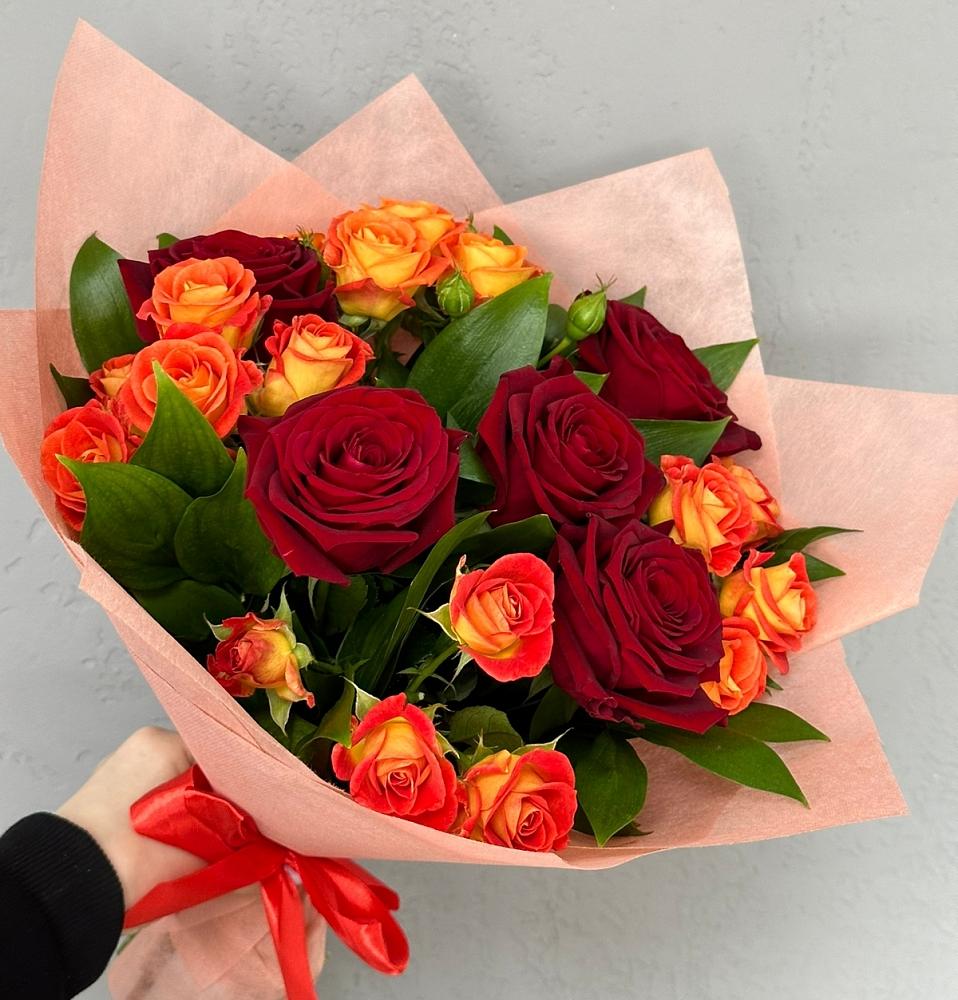 Букет Любовь и восторг в Приозерске