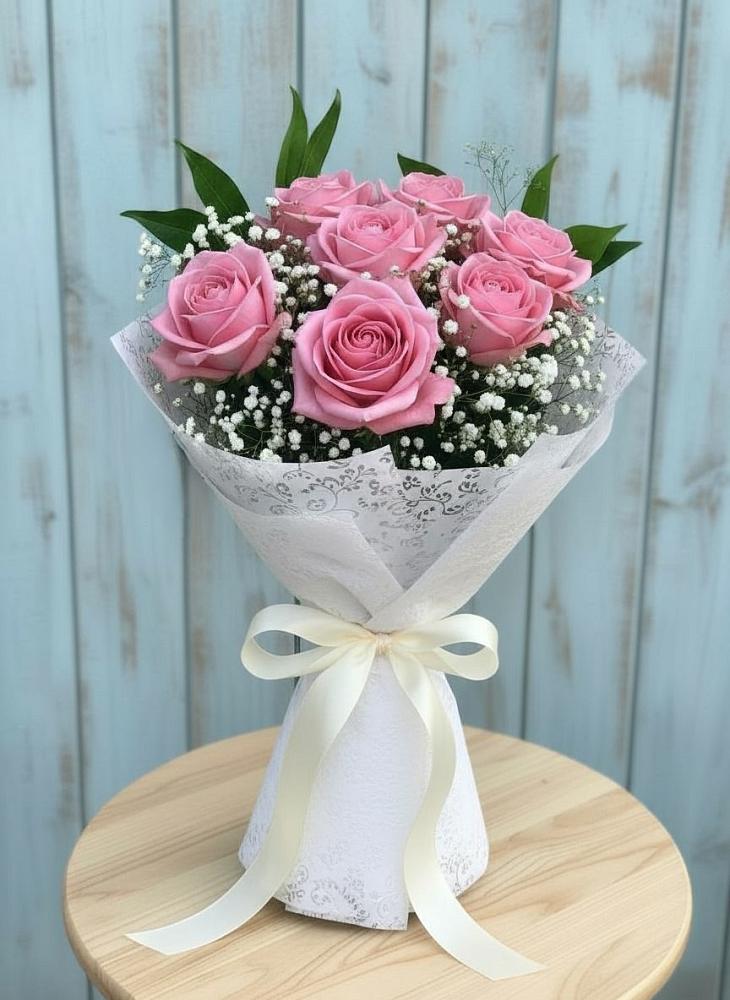 Букет цветов из: Розы в Приозерске