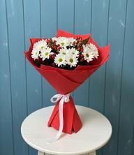 Букет цветов из:  Хризантемы в Приозерске