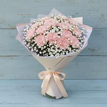 Букет цветов из:  Гвоздики в Приозерске