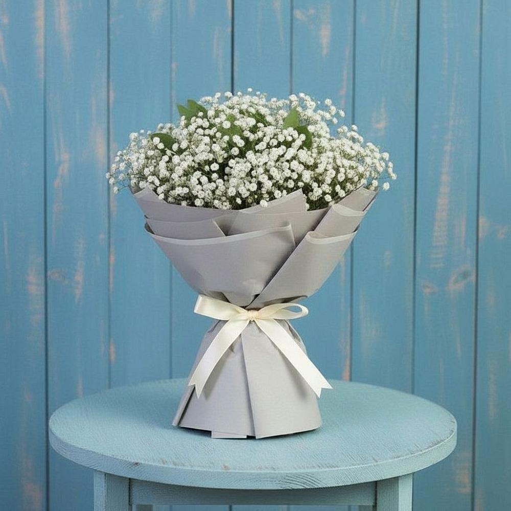 Букет цветов из: Гипсофила в Приозерске