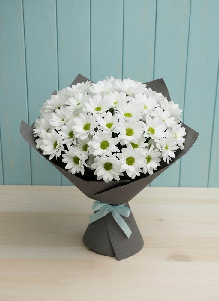 Букет цветов из: Хризантемы в Приозерске