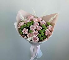 Букет цветов из:  Розы и Хризантемы в Приозерске