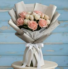 Букет цветов из:  Розы #REPLACE_PRED# Приозерске