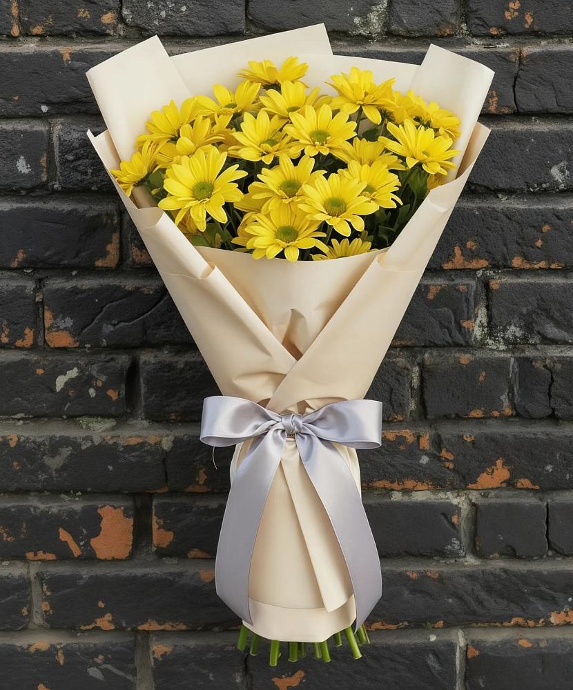 Букет цветов из: Хризантемы в Приозерске