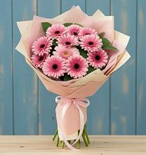 Букет цветов из:  Герберы в Приозерске