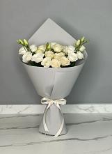 Букет цветов из:  Розы и Лизиантусы #REPLACE_PRED# Приозерске